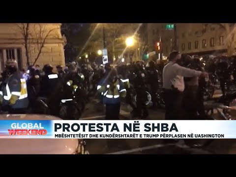 Protesta në SHBA, mbështetësit dhe kundërshtarët e Trump përplasen në Uashington