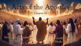 Acts of the Apostles, Chapter 24 - Holy Bible (NLT) - Audio with Words & Video