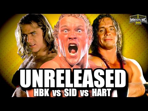 The Untelevised Bret Hart vs Shawn Michaels vs Sid 1997 Match