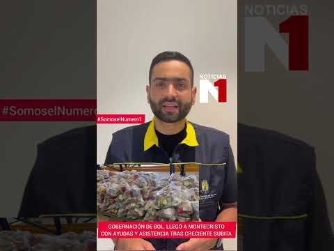 GOBERNACIÓN DE BOLIVAR LLEGÓ A MONTECRISTO CON AYUDAS Y ASISTENCIA TRAS CRECIMIENTO SÚBITA