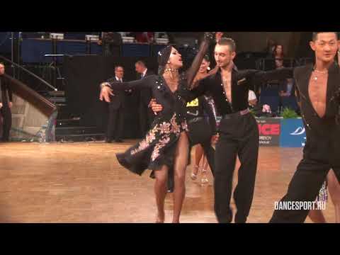 Vladislav Nikishin - Polina Golubeva RUS | Cha Cha Cha | 1/32 WDSF GrandSlam Latin | GOC 2017