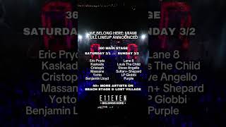 WeBelongHere world Miami Full Lineup