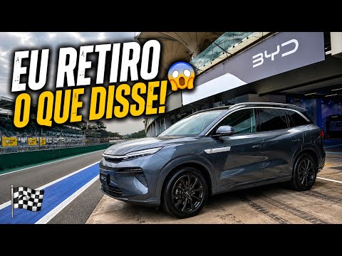 ESTAVA ERRADO SOBRE OS BYD! 😳 | Atto 8 em Interlagos