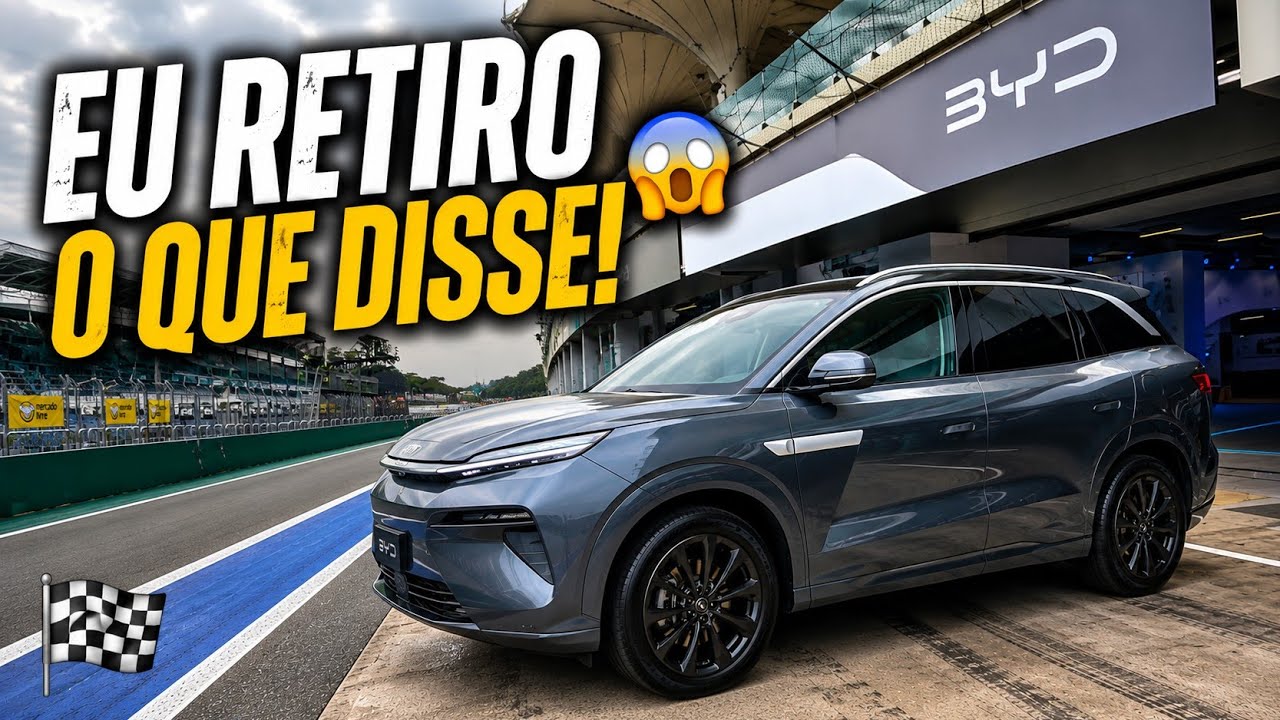 ESTAVA ERRADO SOBRE OS BYD! 😳 | Atto 8 em Interlagos