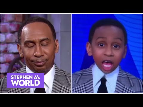 Baby Stephen A. claims he can dunk but Stephen A. won't have it | Stephen A's World
