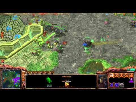 ROOTDestiny (Z) vs. FullAccess (T) (Part 2/2) - Starcraft 2 Ladder