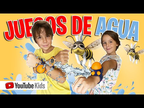 JUEGOS DE AGUA DIVERTIDOS con 🐝 el ABEJONEJO