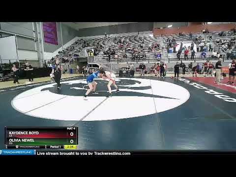 59 Lbs Cons. Round 2 - Kaydence Boyd, CA Vs Olivia Newel, CO 0a15