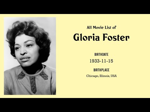 Gloria Foster Movies list Gloria Foster| Filmography of Gloria Foster