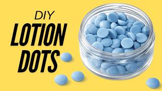 DIY Lotion Dots: Easy Mini Lotion Bars Recipe