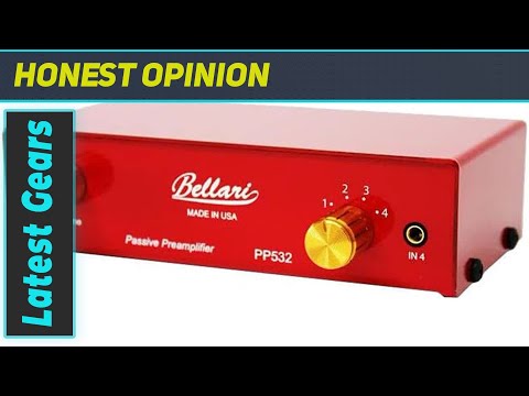 Bellari PP532 Passive Preamp source selector 2023 - Red image 3