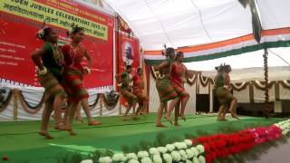 Folk dance on remo's flute by S N Mor College Students