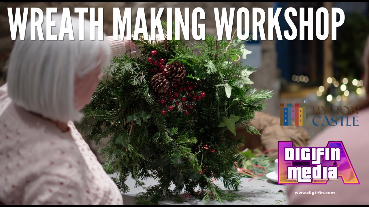 Wreath Making Workshop at Hylton Castle