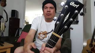 Video thumbnail for Cort AF510 OP Acoustic Guitar Demo Review by Edwin-E
