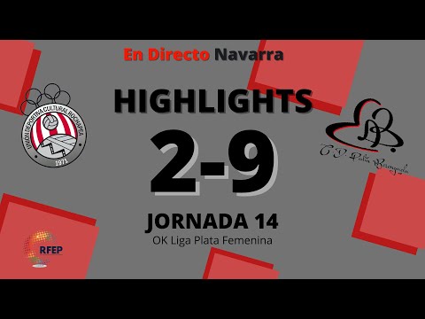 Highlights UDC Rochapea 2 - 9 C.D. Patín Berenguela // OK Liga Plata Femenina -22/23