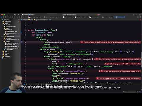 Clubhouse Data Modeling w/ AWS Amplify & Swift thumbnail