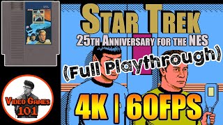 Star Trek: 25th Anniversary Playthrough | 4K 60FPS | Video Games 101