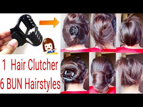 How To Tuck Clutcher Properly|Clutcher Bun Hairstyles|Everyday Hairstyles|Alwaysprettyuseful