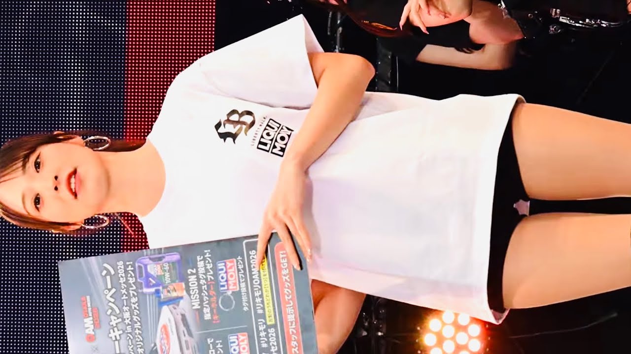 ４K　大阪オートメッセ2026　コンパニオン