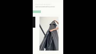 Nesling Coolfit zweefparasol – 300×300 cm – antraciet