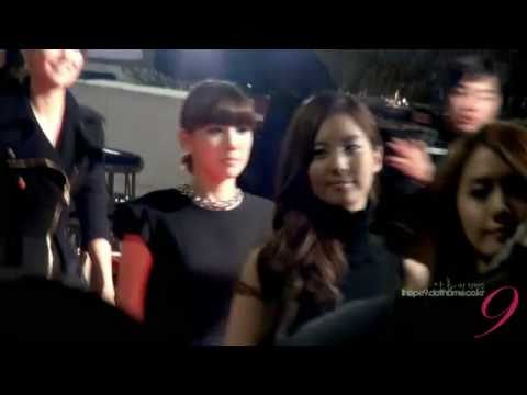 [HD Fancam] 101209 SNSD walks on Red Carpet @ Golden Disk Awards