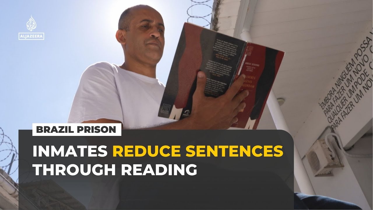 Inmates in Brazil’s overcrowded prisons reduce sentences by reading books
