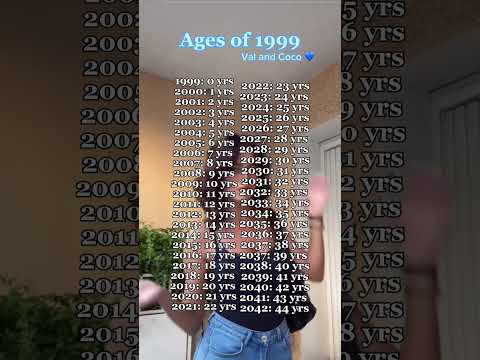 Ages of 1999 // Valerie and Coco 💫||  #aesthetic #ages #number #1999 #tips