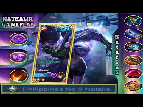87.4% Winrate DEADLY! Natalia Best Build 2021 | Top 1 Global Natalia Gameplay by Katarina | mlbb