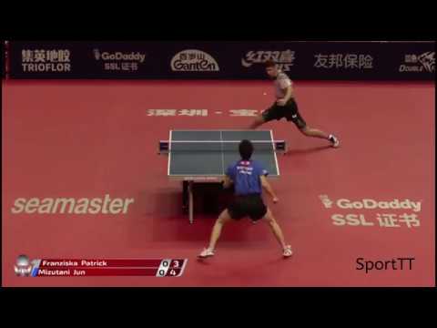 Patrick Franziska vs Jun Mizutani [ China Open 2018 ]
