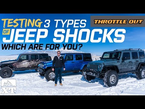 How To Choose Shocks For Your Jeep Wrangler | Side By Side Off Road Compare - Throttle Out