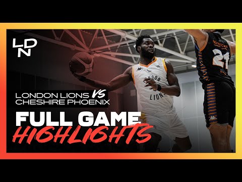London Lions @ Cheshire Phoenix | Full Game Highlights | 01/10/23