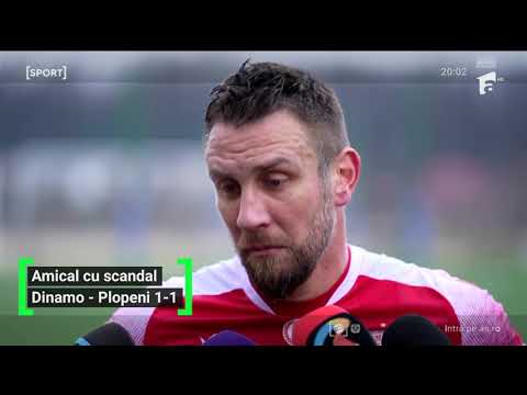 Dinamo a făcut egal cu Plopeni, din liga a 3-a! A ieșit scandal mare la amicalul "câinilor"
