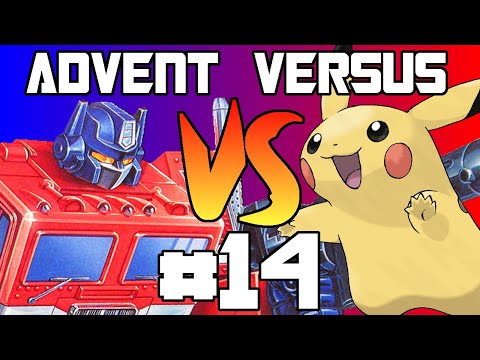 Advent Versus Day 14: Transformers vs Pokemon
