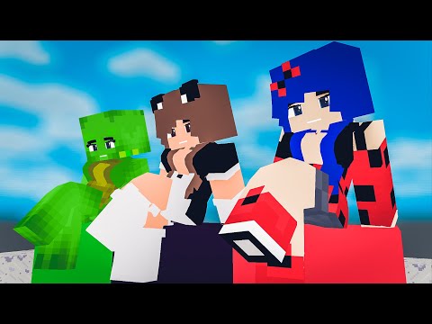 SUPER IDOL DANCE MEME : MINECRAFT ANIMATION | BAGAS CRAFT MIKEY AND LADYBUG   - MONSTER SCHOOL