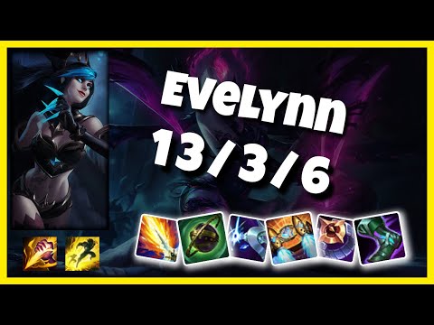 Evelynn Jungle S11 11.2 Challenger Replay (13/3/6) - OCE