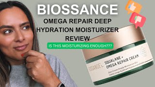 BIOSSANCE Squalane + Omega Repair Cream Review | Nadia Vega