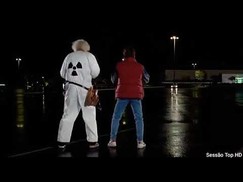De Volta Para o Futuro cena -DeLorean