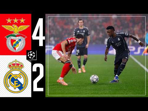 HIGHLIGHTS | Benfica 4-2 Real Madrid | Champions League