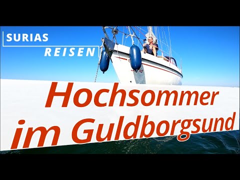 Summer cruise - rescue operation of a sailor from the sandbank off Gedser.