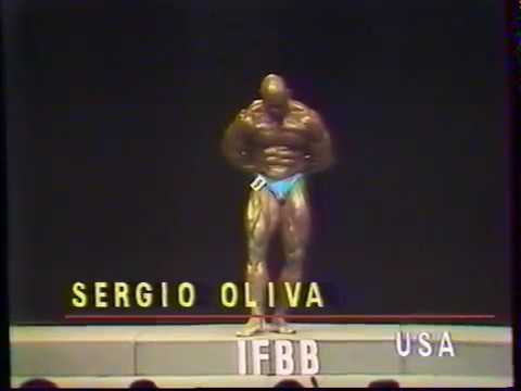Sergio Oliva  1985 último Mr Olimpia