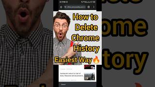 How to Delete Google Chrome History | #tech