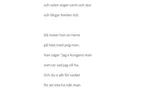 Falconer   En Kungens Man Şarkı Sözü