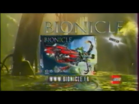 Rare Pub TV FR Axalara T9 - LEGO Bionicle 2008 - Spot en Français, Française !