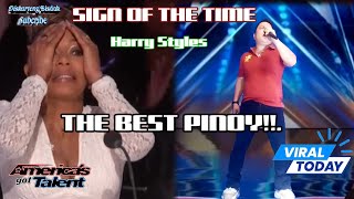 SIGN OF THE TIME  || HARRY STYLES || AMERICAN&#39;S GOT TALENT TRENDING AUDITION&#39;s PARODY.