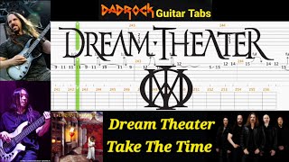 Take The Time - Dream Theater - Guitar + Bass TABS Lesson