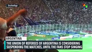 Argentine Football Association To Suspend Games After Fans Insult Macri
