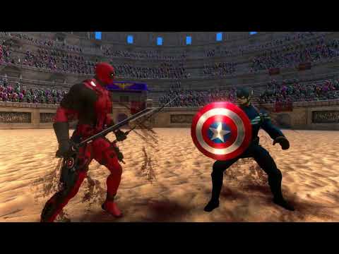 Deadpool vs Captain America UEBS