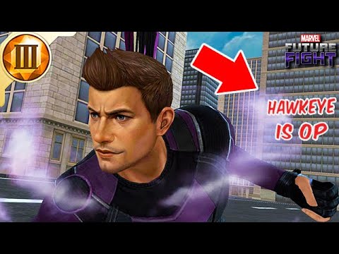 Hawkeye is the last T3 Avenger and also...the BEST?? - Marvel Future Fight