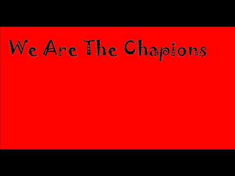 Me Singing We Are The Champions