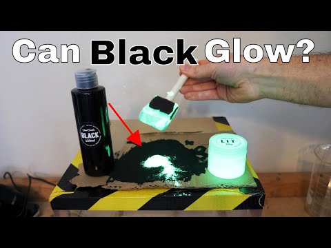 Mixing the World's Blackest Paint With the World's Brightest Paint (Black 2.0 vs LIT) Video